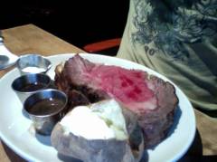Birthday Meal (22oz rare prime rib)